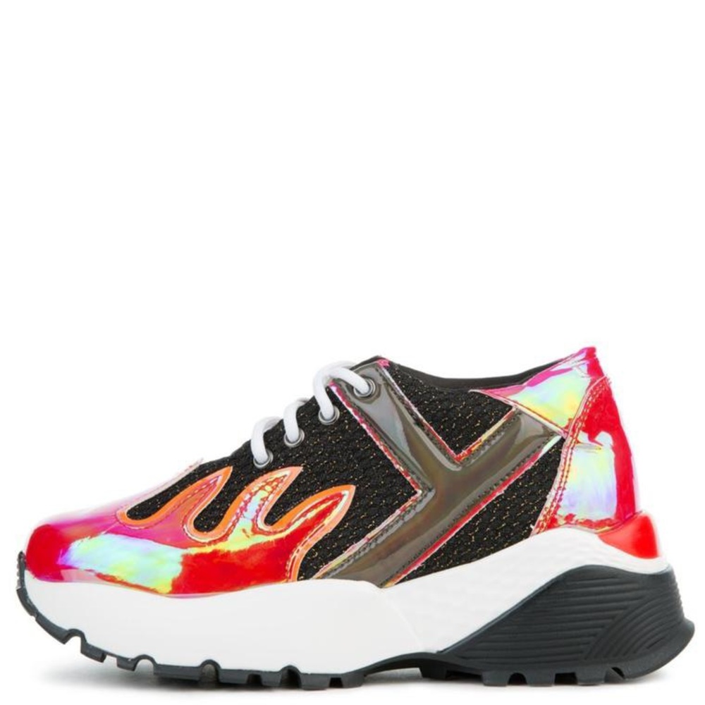 YRU Blaz3 platform flame sneakers